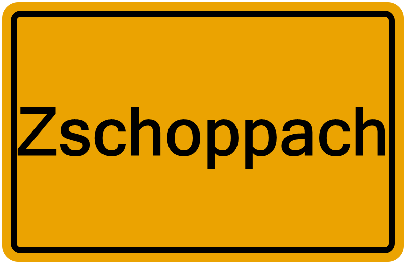 Handelsregisterauszug Zschoppach
