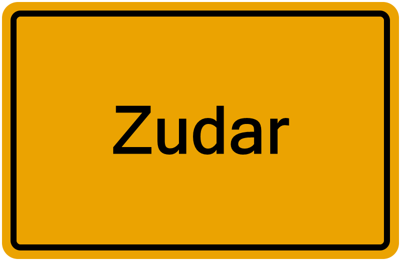 Handelsregisterauszug Zudar