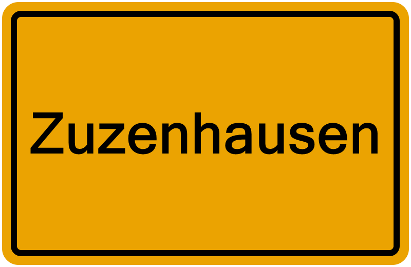 Handelsregisterauszug Zuzenhausen