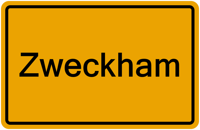 Handelsregisterauszug Zweckham
