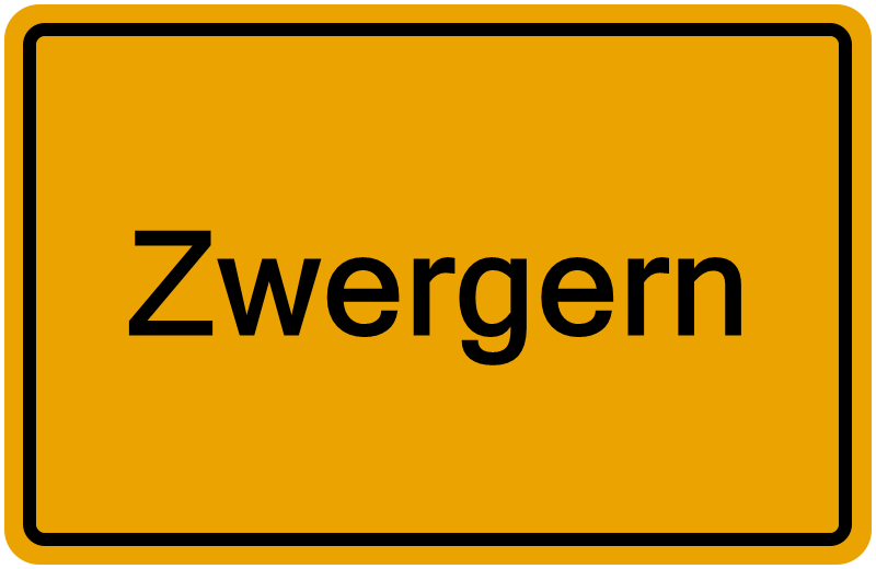 Handelsregisterauszug Zwergern