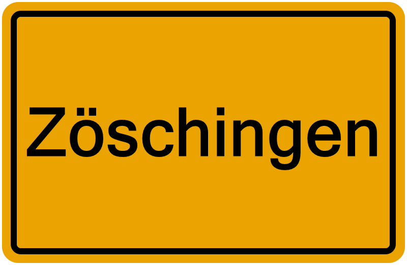 Handelsregisterauszug Zöschingen