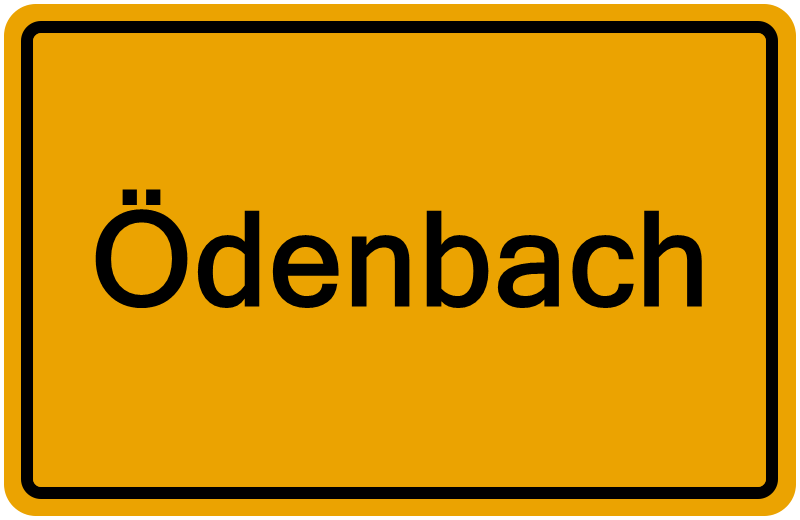 Handelsregisterauszug Ödenbach