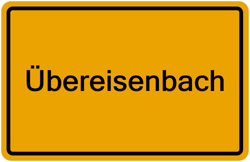 Handelsregisterauszug Übereisenbach