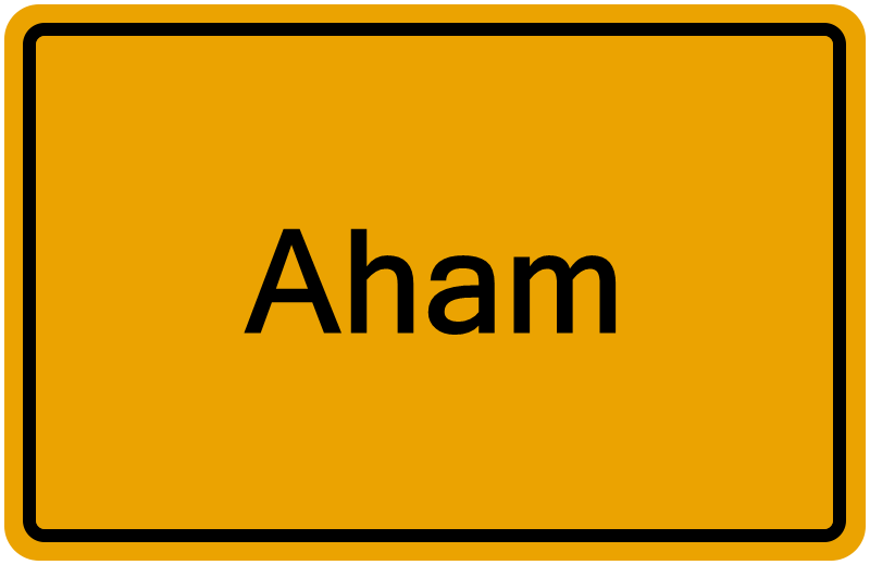 Handelsregisterauszug Aham