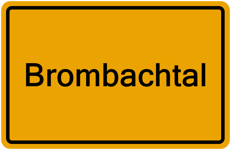 Handelsregisterauszug Brombachtal