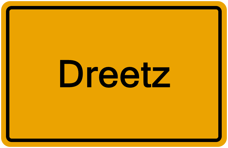 Handelsregisterauszug Dreetz