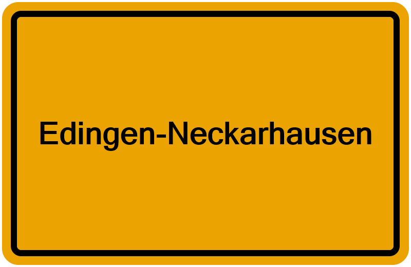 Handelsregisterauszug Edingen-Neckarhausen