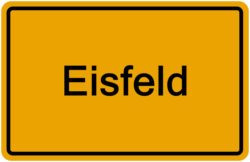 Handelsregisterauszug Eisfeld