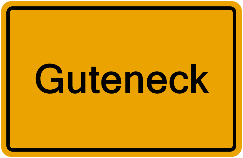 Handelsregisterauszug Guteneck