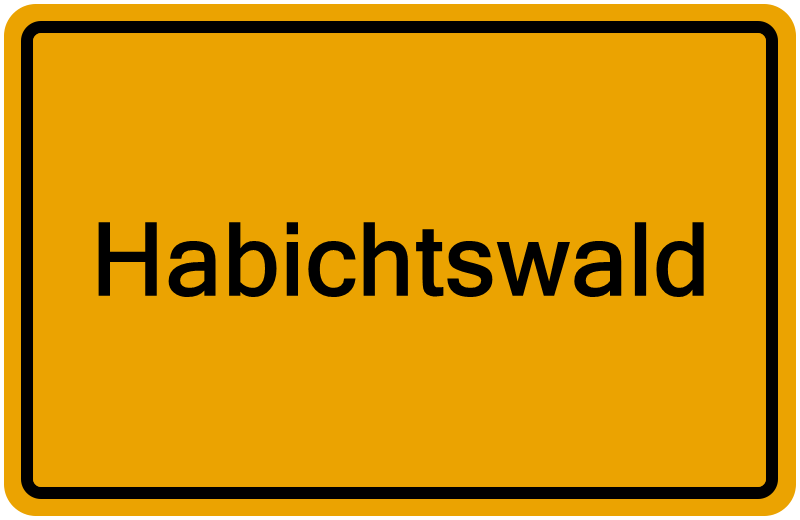 Handelsregisterauszug Habichtswald