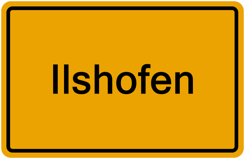 Handelsregisterauszug Ilshofen