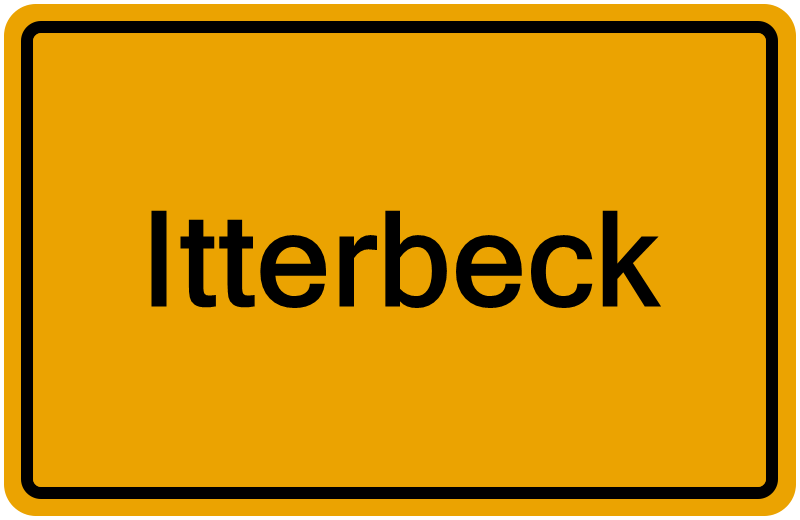 Handelsregisterauszug Itterbeck