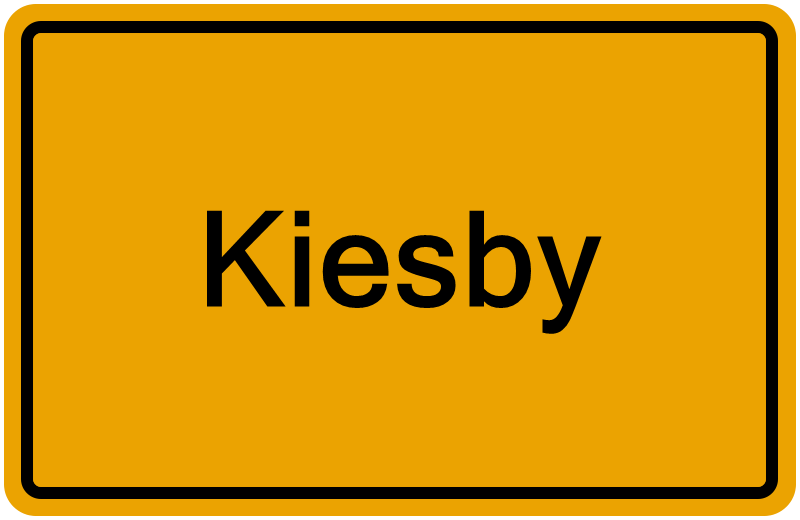 Handelsregisterauszug Kiesby