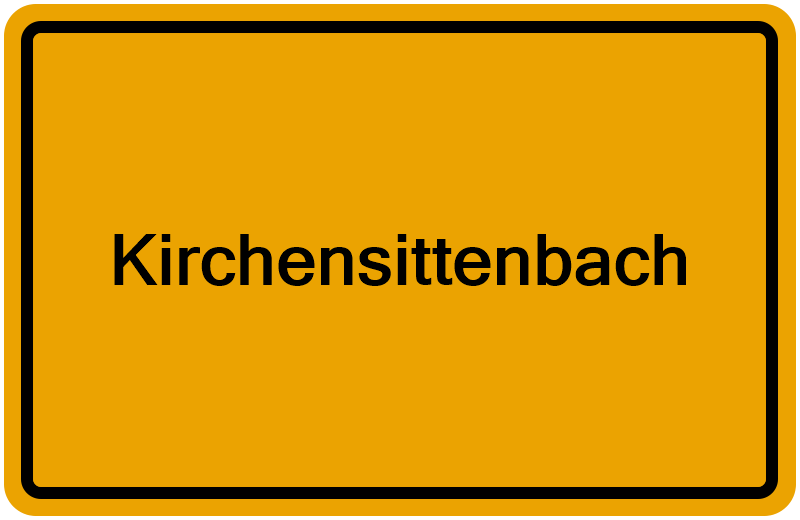 Handelsregisterauszug Kirchensittenbach
