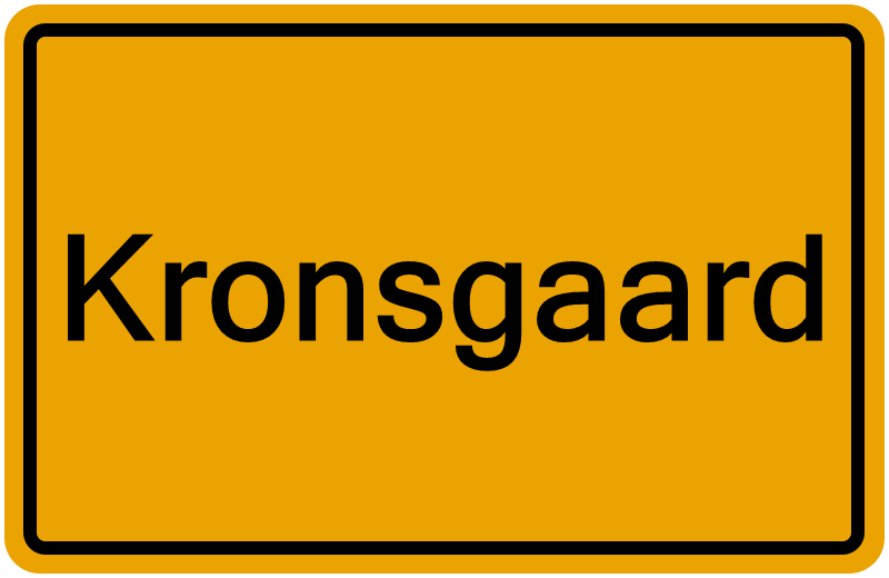 Handelsregisterauszug Kronsgaard