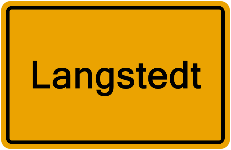Handelsregisterauszug Langstedt