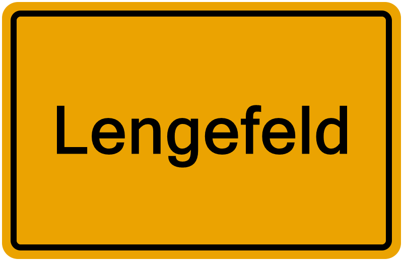 Handelsregisterauszug Lengefeld