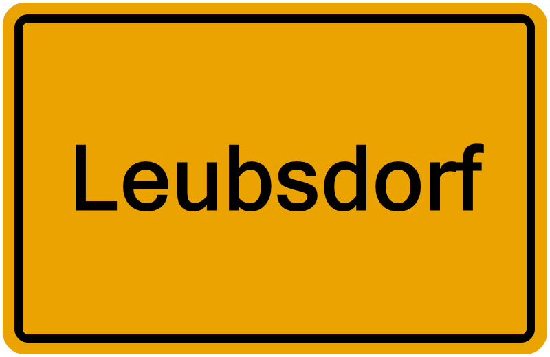 Handelsregisterauszug Leubsdorf