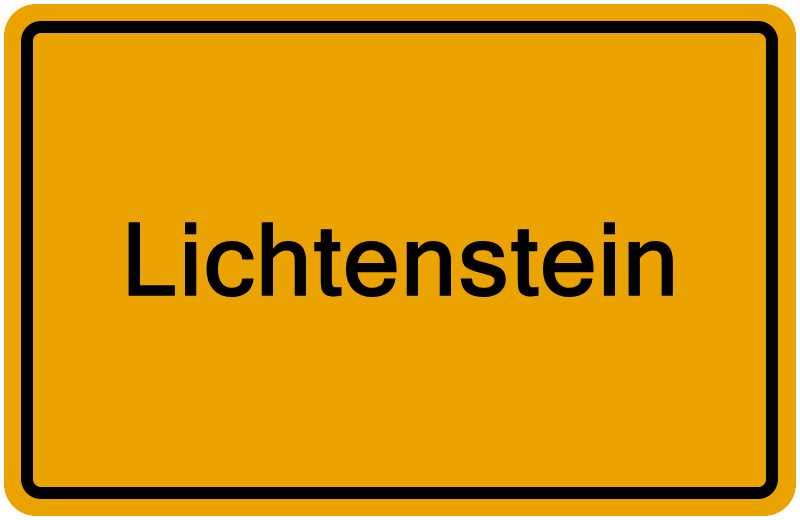Handelsregisterauszug Lichtenstein