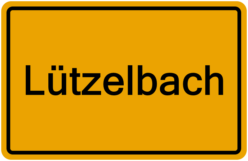 Handelsregisterauszug Lützelbach