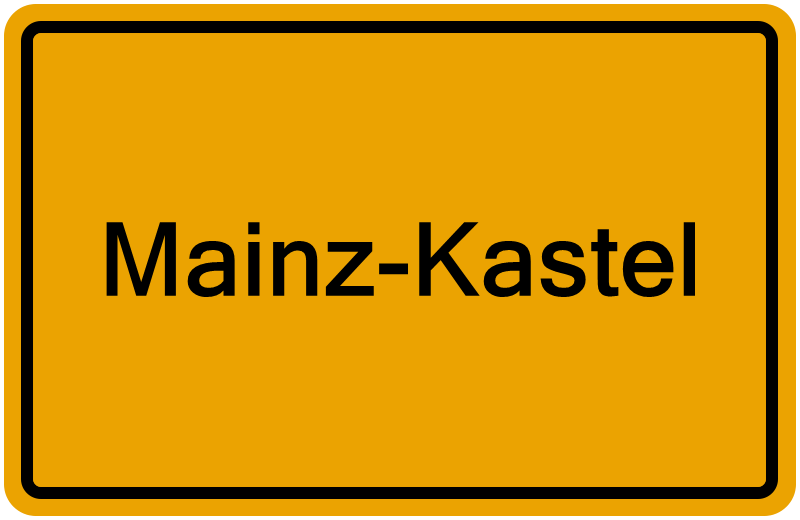 Handelsregisterauszug Mainz-Kastel