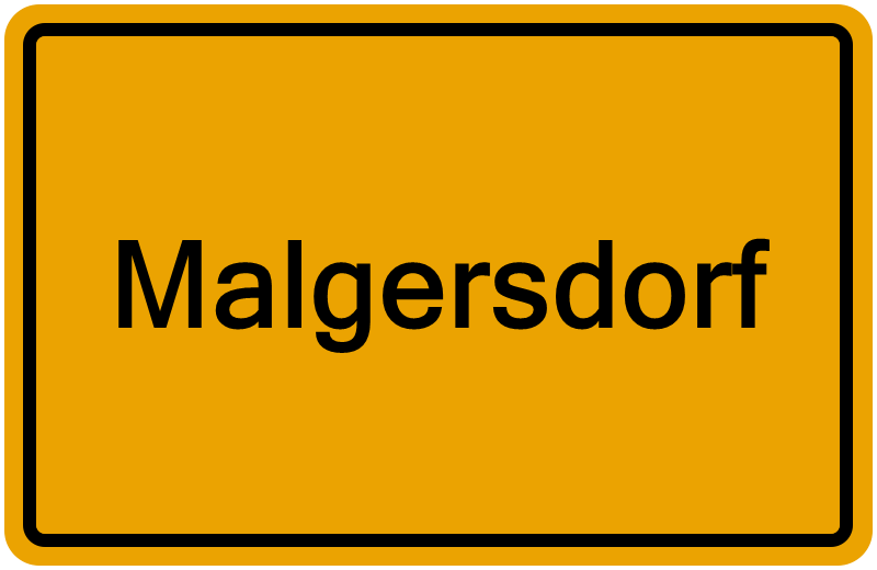 Handelsregisterauszug Malgersdorf