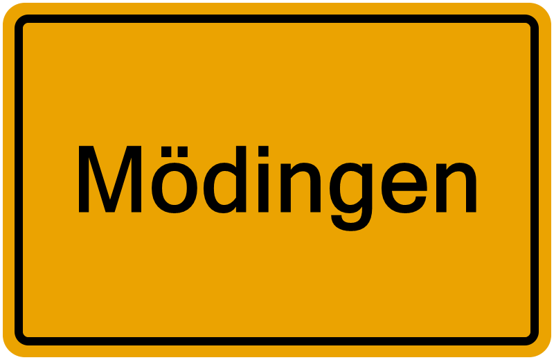 Handelsregisterauszug Mödingen