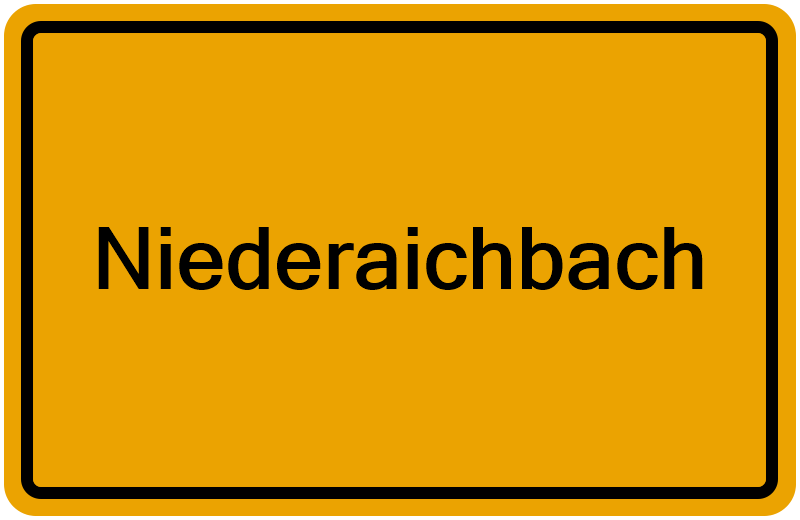 Handelsregisterauszug Niederaichbach