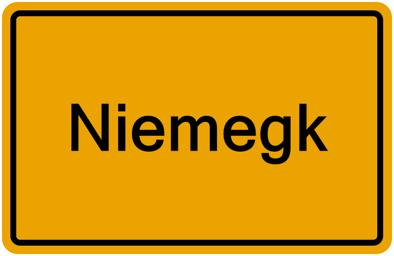 Handelsregisterauszug Niemegk