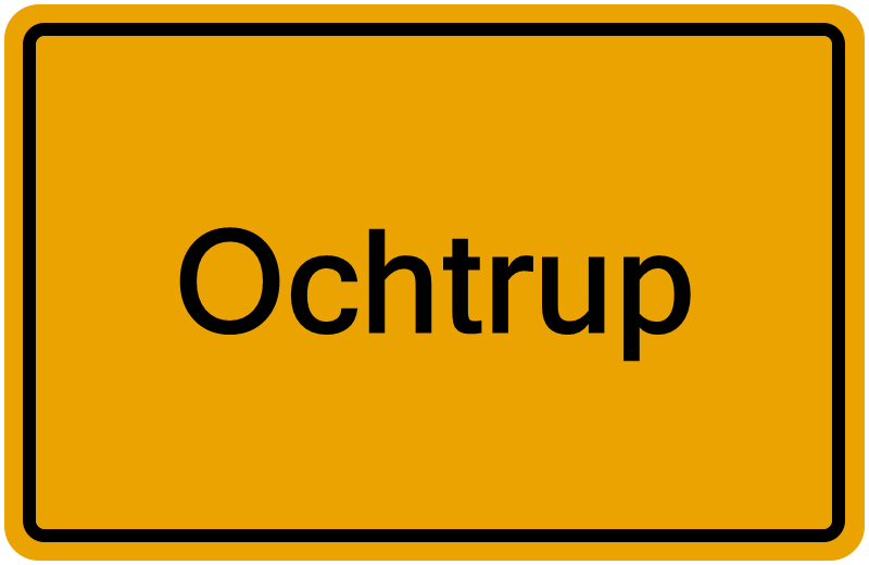 Handelsregisterauszug Ochtrup