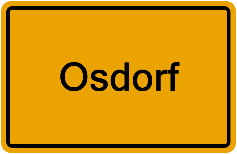 Handelsregisterauszug Osdorf