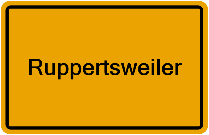 Handelsregisterauszug Ruppertsweiler