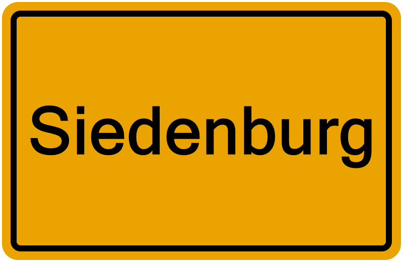 Handelsregisterauszug Siedenburg