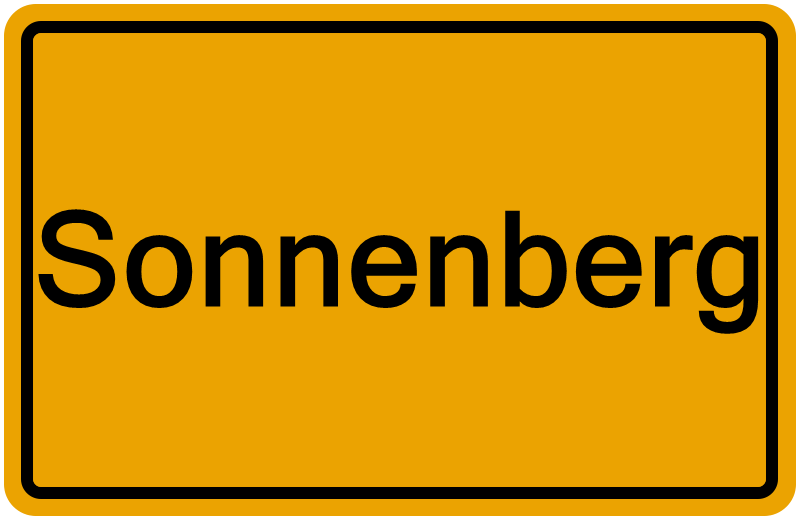 Handelsregisterauszug Sonnenberg