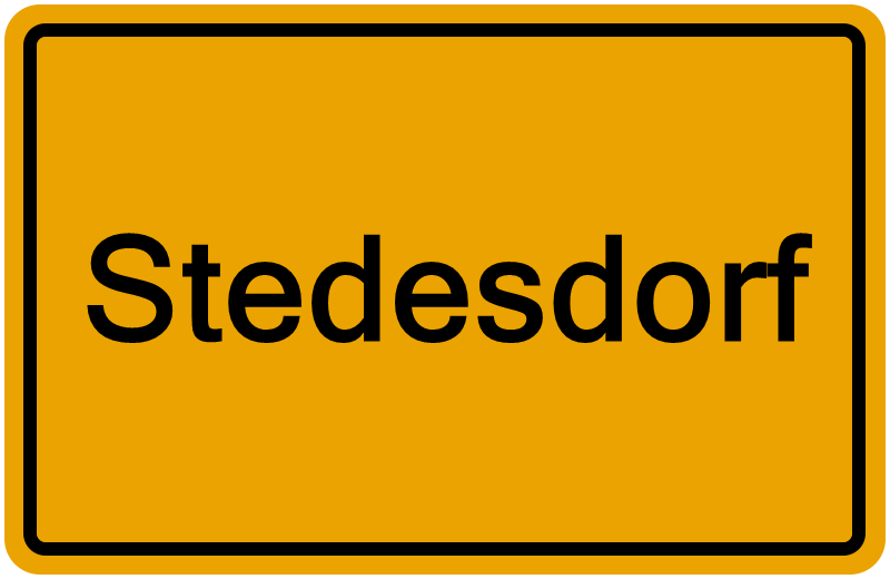 Handelsregisterauszug Stedesdorf