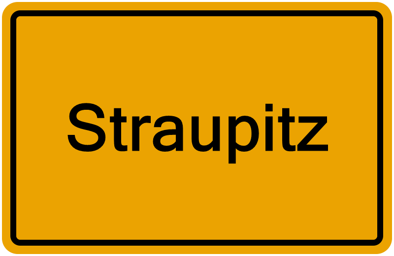 Handelsregisterauszug Straupitz