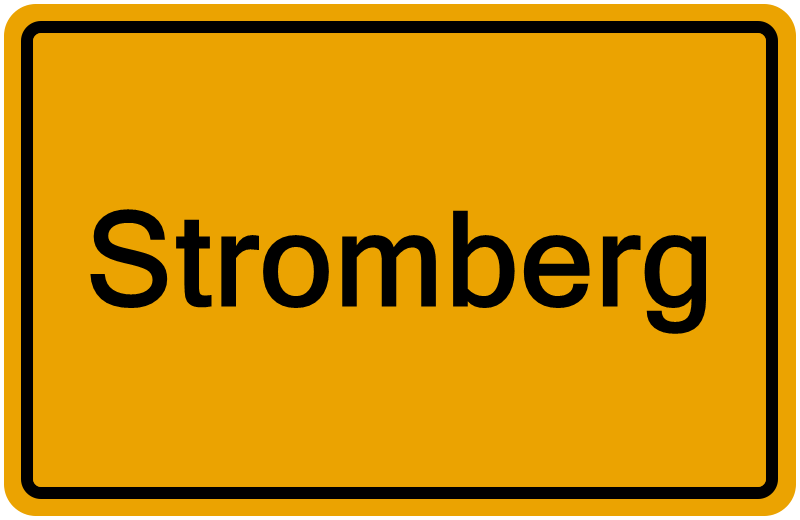 Handelsregisterauszug Stromberg