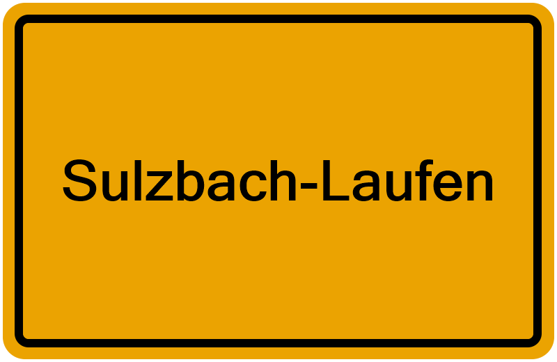 Handelsregisterauszug Sulzbach-Laufen