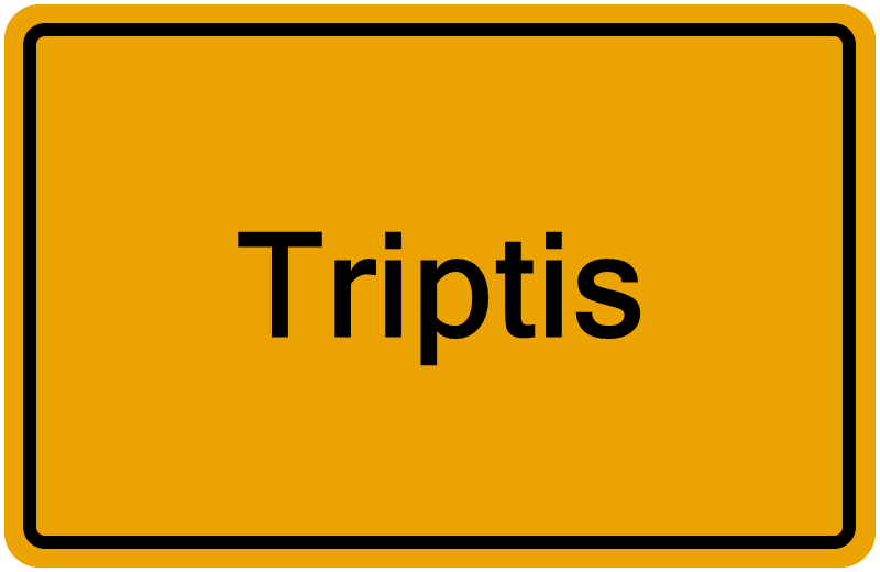 Handelsregisterauszug Triptis