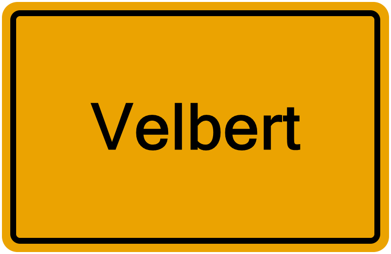 Handelsregisterauszug Velbert