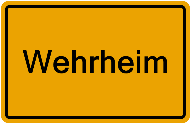 Handelsregisterauszug Wehrheim