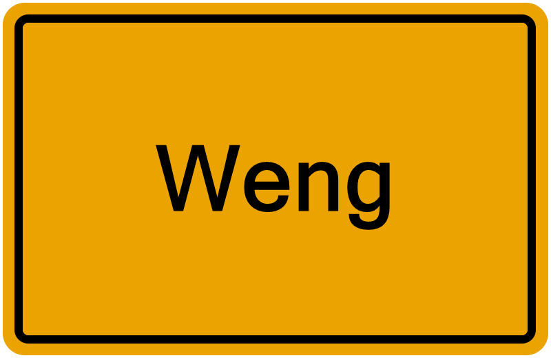 Handelsregisterauszug Weng