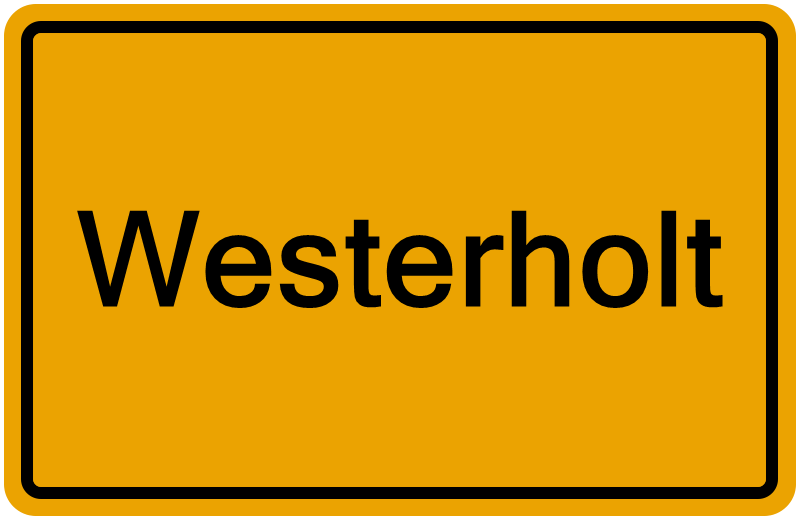 Handelsregisterauszug Westerholt