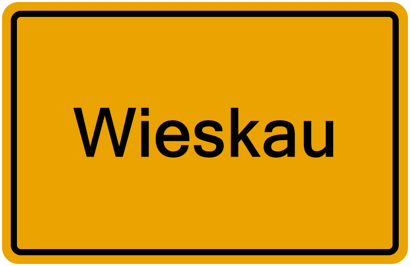 Handelsregisterauszug Wieskau