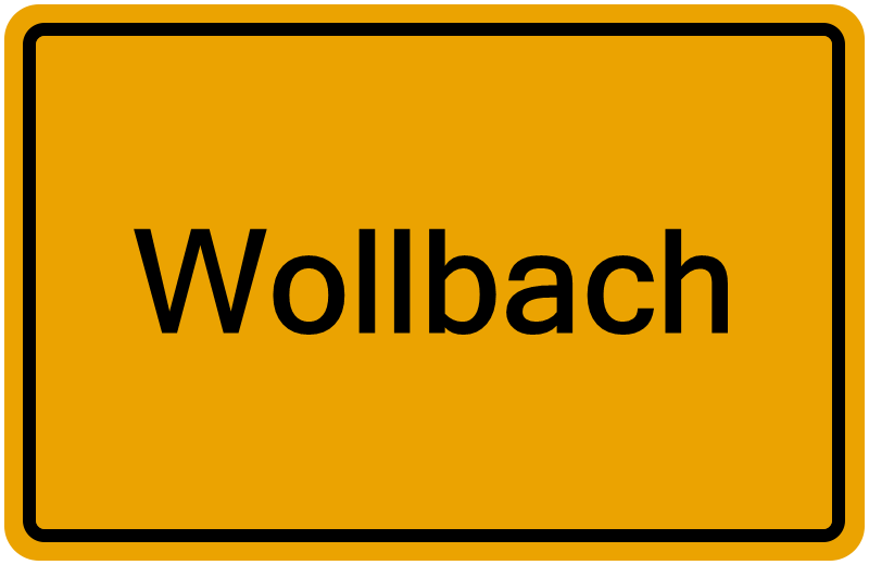 Handelsregisterauszug Wollbach