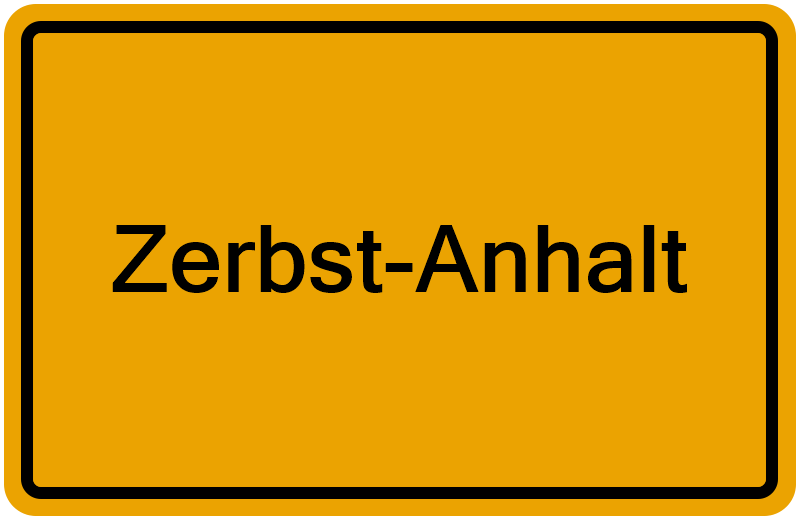 Handelsregisterauszug Zerbst-Anhalt